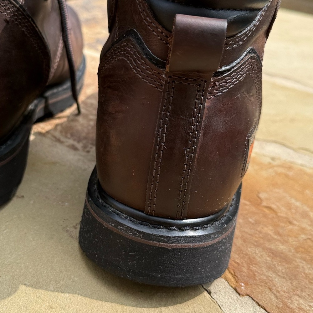 Timberland Pro Pit Boss 6” Work Boots Shoes Steel Toe 33034 Brown Size 9.5 M - Picture 15 of 15
